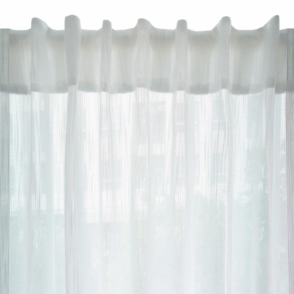 ผ้าม่านโปร่งซ่อนหู HOME LIVING STYLE CHARM 140X160 ซม. สีขาว