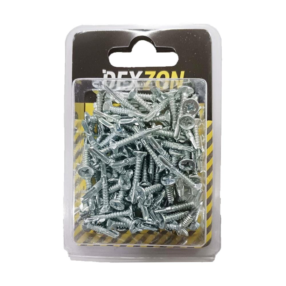 สกรูยึดไม้ฝาไม่มีปีก TF DEXZON 7x1 นิ้ว (แพ็ก 100 ชิ้น)