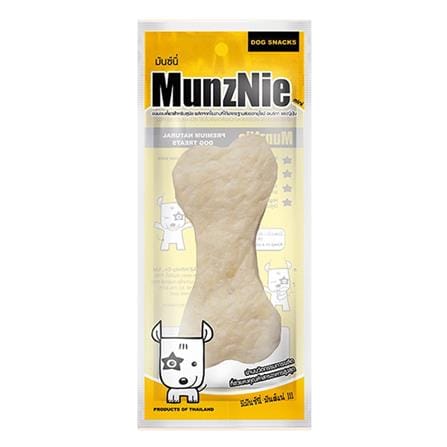 ขนมสุนัข MUNZNIE ครันชี่โบน รสนม 3.5 นิ้ว 1 ชิ้น
