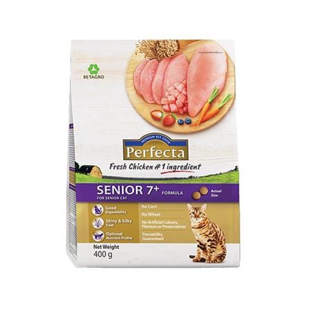 อาหารแมว PERFECTA SENIOR CAT 7+ 0.4 กก._0