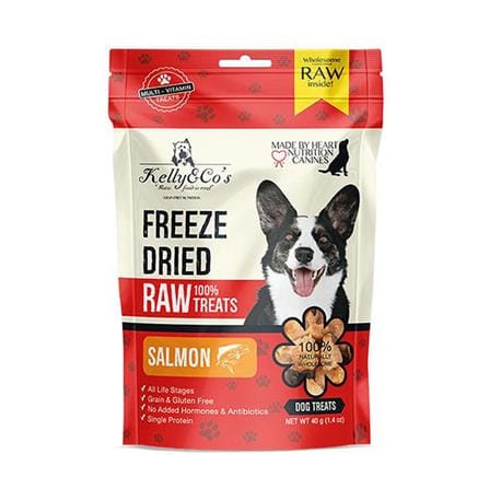 ขนมสุนัข KELLY&CO FREEZEDRIED SALMON 40 ก._0