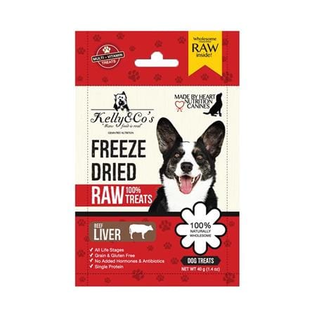 ขนมสุนัข KELLY&CO FREEZEDRIED BEEF LIVER 40 ก._0
