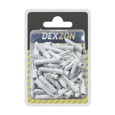 พุ๊กพลาสติก DEXZON เบอร์ 8 100 ตัว_1