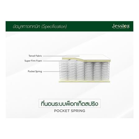 ที่นอนพ็อกเก็ตสปริง 3.5 ฟุต JESSICA รุ่น MIRA_5