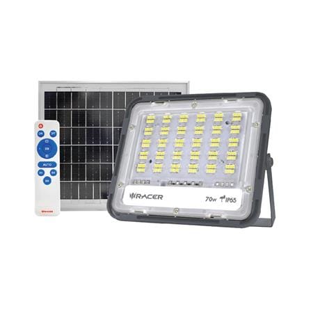 สปอทไลท์ SOLAR RACER CLEAN LIGHT 70 วัตต์ DAYLIGHT สีเทา_0