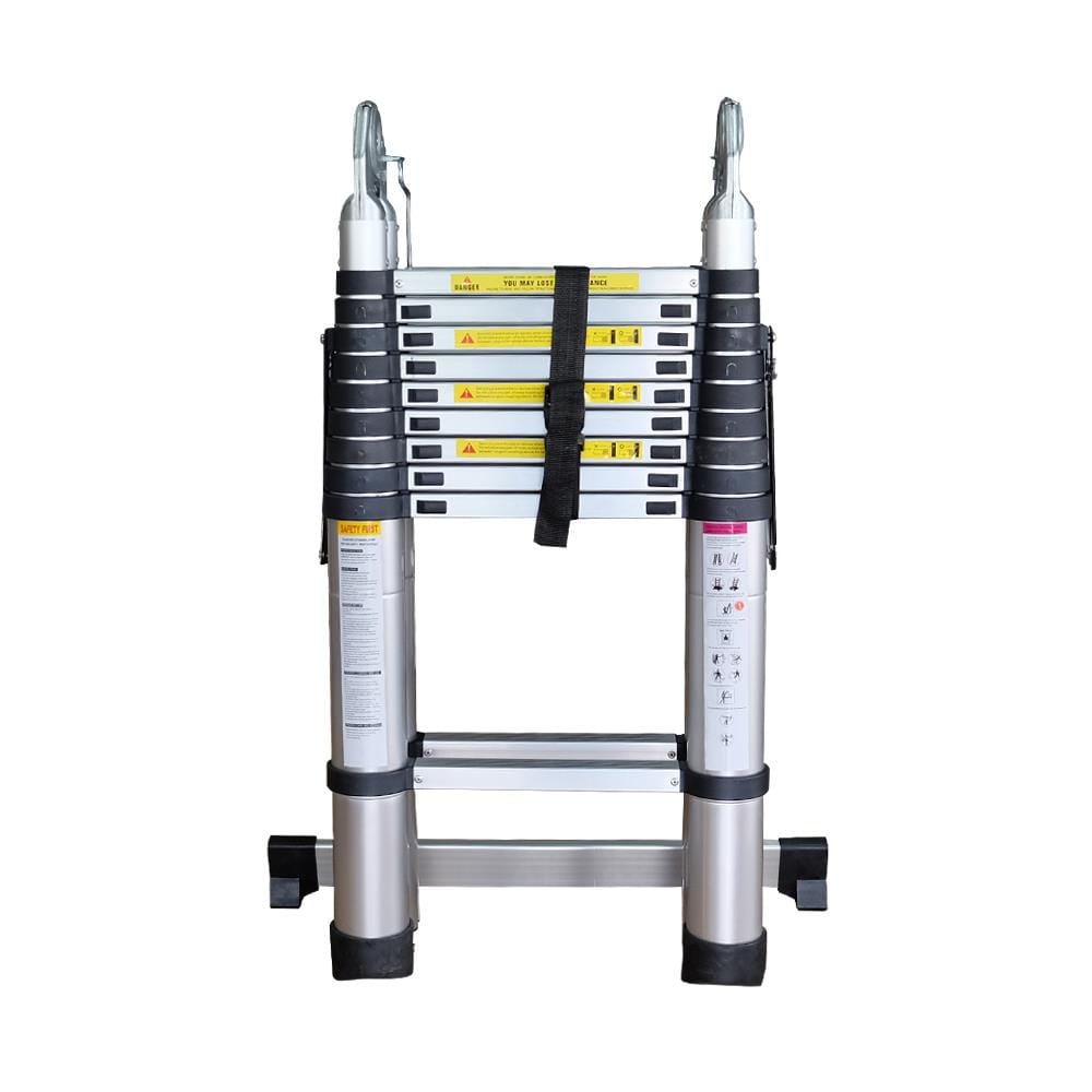 บันไดอเนกประสงค์ ปรับแบบ EAZY TOOLS 10 ขั้น 3.1 ม. สีเงิน