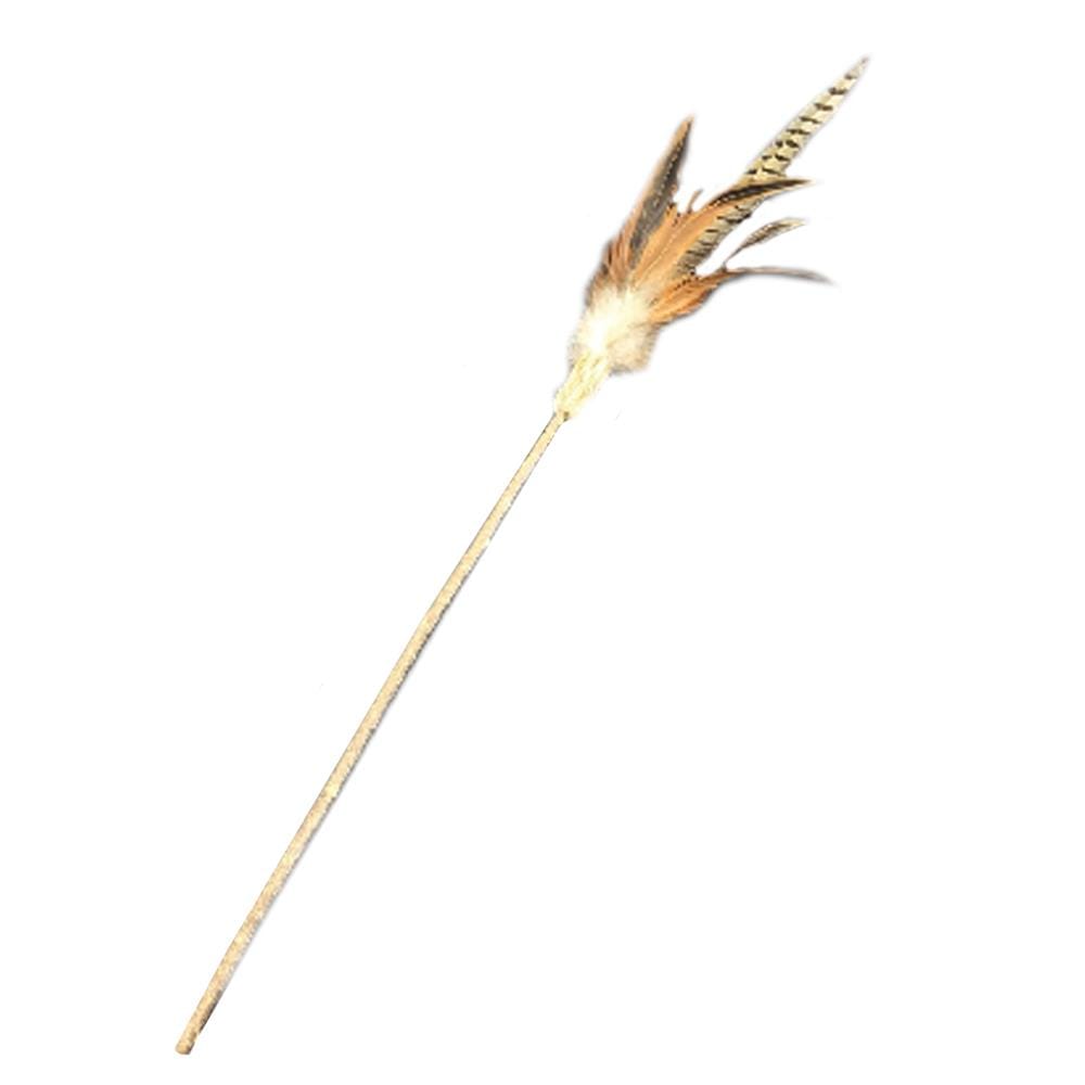 ของเล่นแมว NATURAL FRESH PHEASANT FEATHERS TEASER