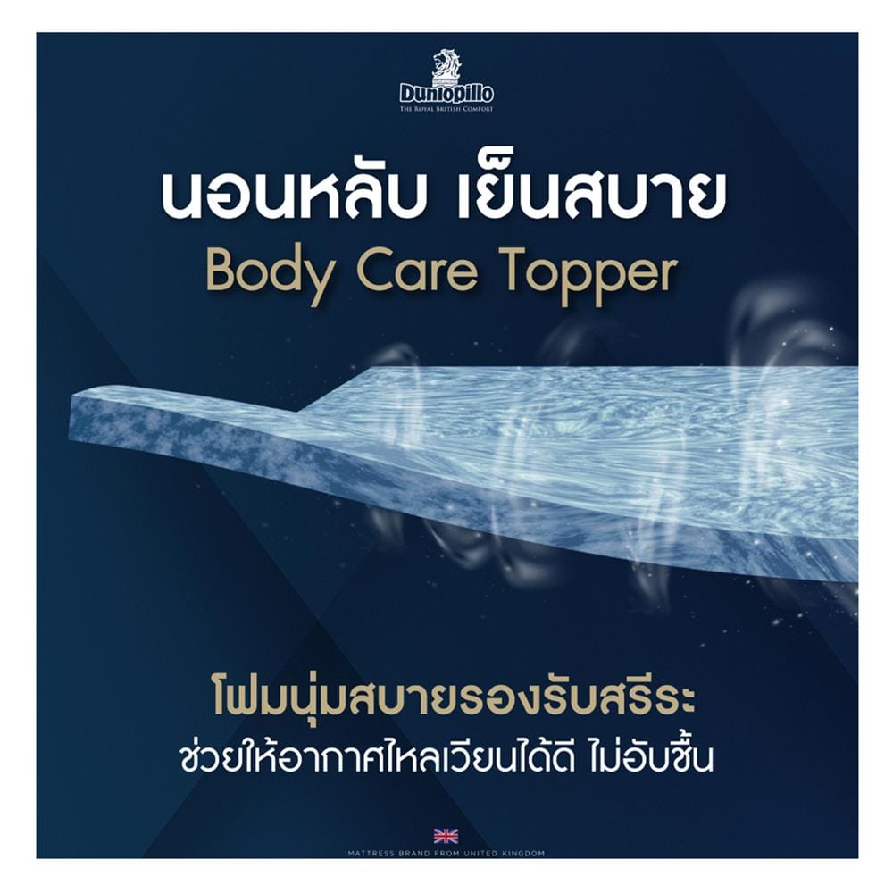 ที่นอนสปริง 3.5 ฟุต DUNLOPILLO รุ่น RADIANCE พร้อมหมอนหนุน 1 ชิ้น