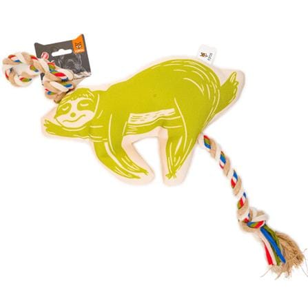 ของเล่นสุนัข FOFOS DOG FLOSSY ROPE TOY WITH SLOTH_0