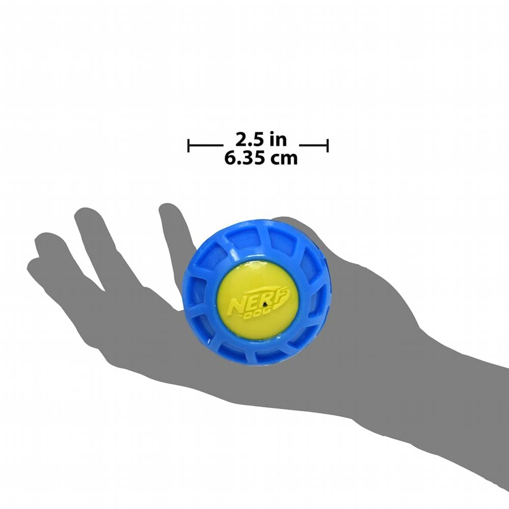 ของเล่นลูกบอลสุนัข NERFDOG MICROSQUEAK EXOBALL SMALL 2.5 นิ้ว
