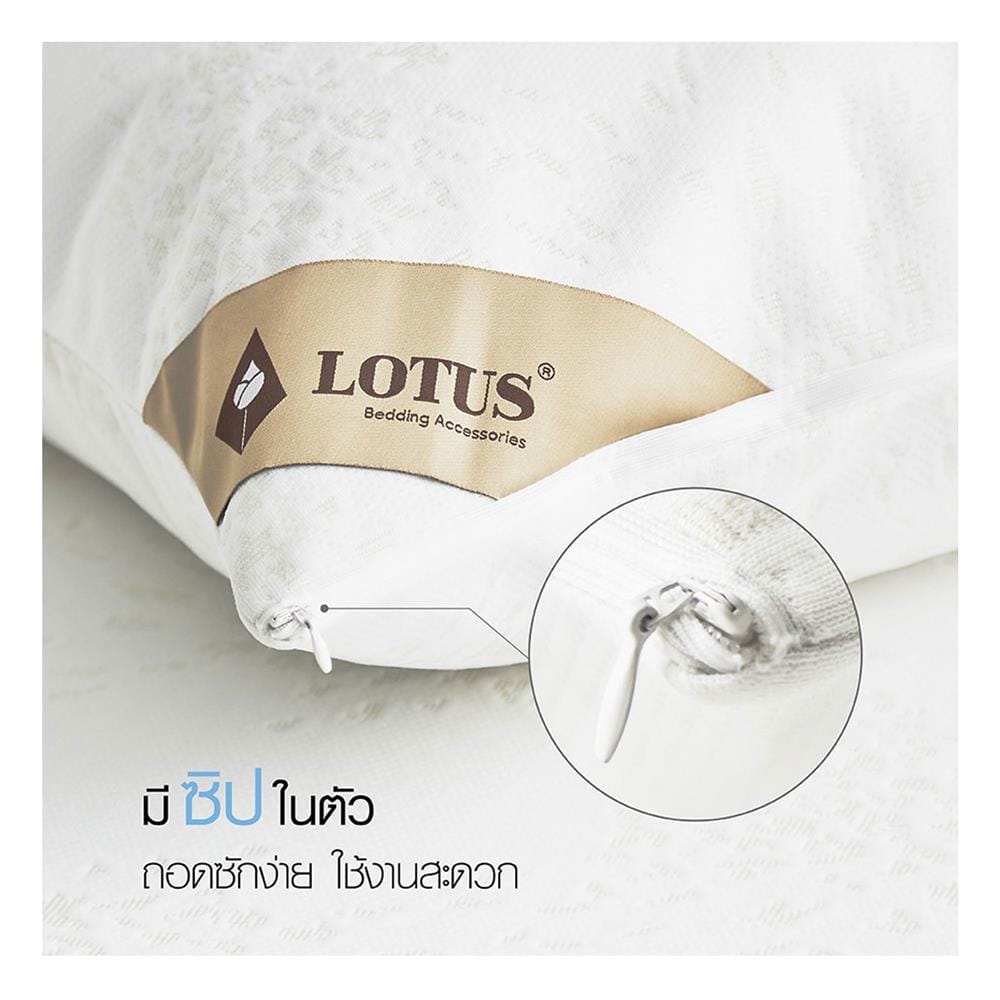 ปลอกหมอนหนุนกันเปื้อน LOTUS HYGIENE