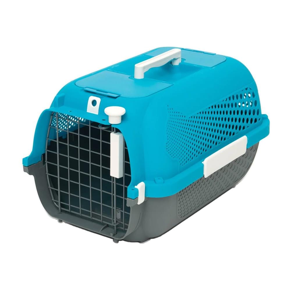 กรงเดินทางสำหรับแมว CATIT CAT CARRIER TURQ SIZE S 48.3x32.6x28 ซม.