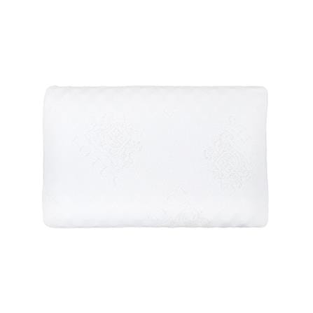 หมอนสุขภาพ ยางพารา LOTUS NECK MASSAGE 14.6X22.5 นิ้ว สีขาว_1