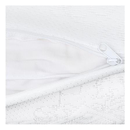 หมอนสุขภาพ ยางพารา LOTUS NECK MASSAGE 14.6X22.5 นิ้ว สีขาว_2