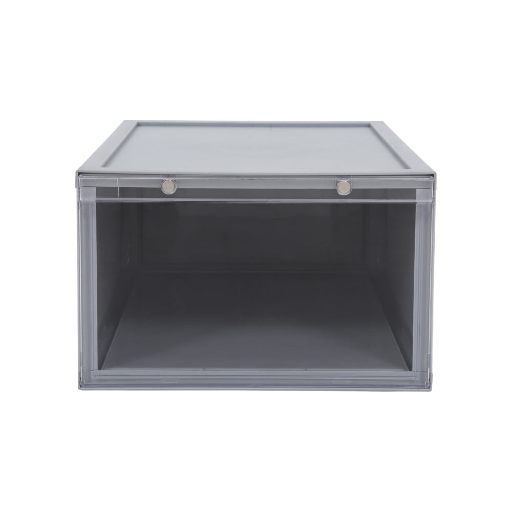 กล่องรองเท้า STACKO MAGNETIC LOCK MONO 28X37X18.3 ซม. สีเทา