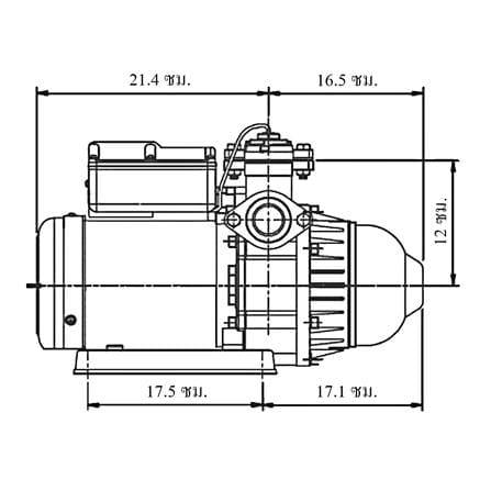 ปั๊มอัตโนมัติ KIKAWA KQ-200(Z) 200 วัตต์_5