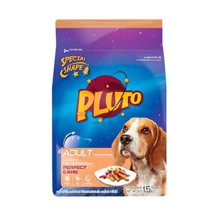 อาหารสุนัข PLUTO GRILLED DUCK LIVER FLAVOR 1.5 กก.