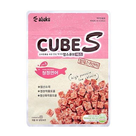 ขนมสุนัขและแมว MOM'S CUBE SALMON 60 ก._0