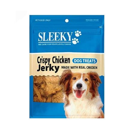 ขนมสุนัข SLEEKY CRISPY CHICKEN JERKY 125 ก._0