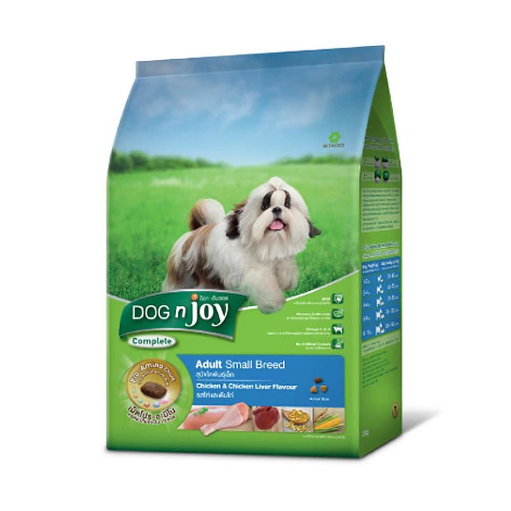 อาหารสุนัข DOG N JOY SMALL CHICKEN AND CHICKEN LIVER FLAVOUR 1.5 กก.
