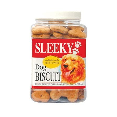 ขนมสุนัข SLEEKY BISCUIT รสเนื้อ 560 ก.