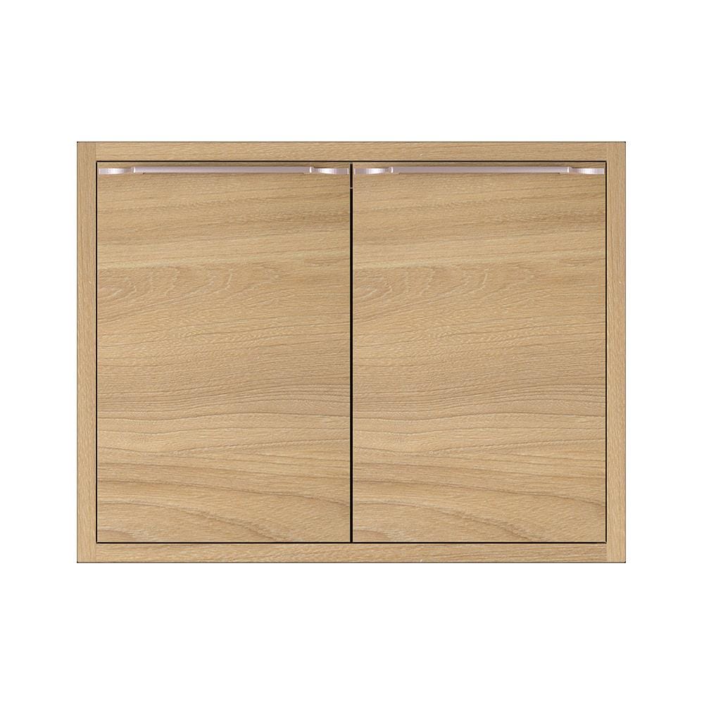 หน้าบานคู่ KIZTCHO LUCIDA 86x66 ซม. Honey Oak