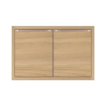 บานใต้เตา KIZTCHO LUCIDA 86x56 ซม. Honey Oak