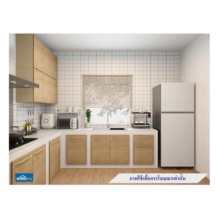 บานซิงค์เดี่ยว KIZTCHO LUCIDA 46x66 ซม. Honey Oak_1