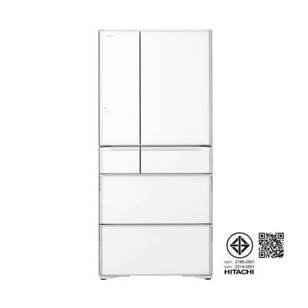 ตู้เย็น MULTI-DOORS HITACHI RWX670RT XW 23.7 คิว กระจกขาว อินเวอร์เตอร์_4
