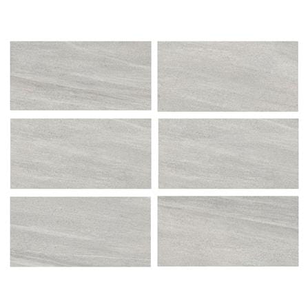 กระเบื้องพื้นพอร์ซเลน 30x60 ซม. CAMPANA บีทูมินัส บลองโค เทา PM 1.44M2_1