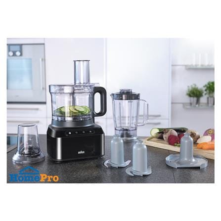 เครื่องเตรียมอาหาร BRAUN FP3132BK_3