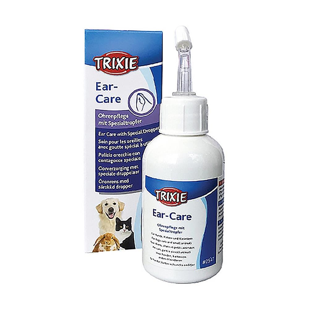 น้ำยาทำความสะอาดหูสัตว์เลี้ยง TRIXIE 50 มล.