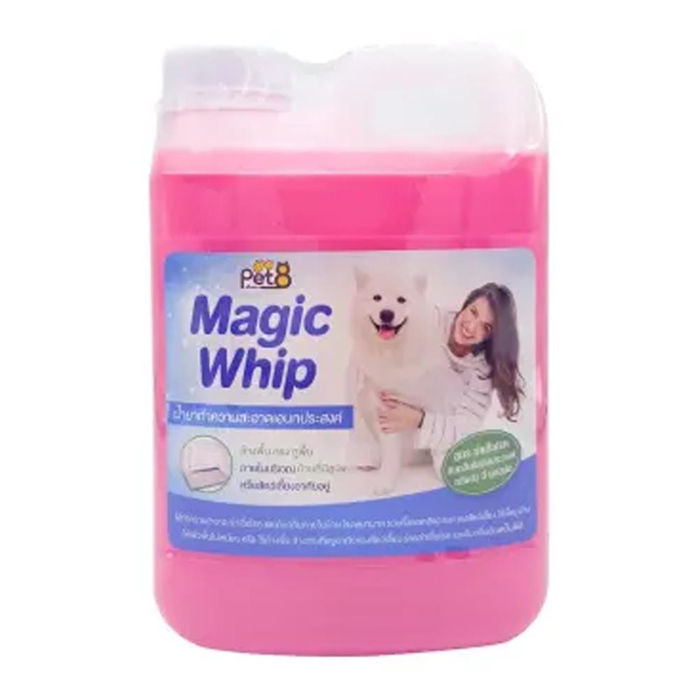 น้ำยาทำความสะอาดอเนกประสงค์ MAGIC WHIP ACTIVE PINK 1000 มล.