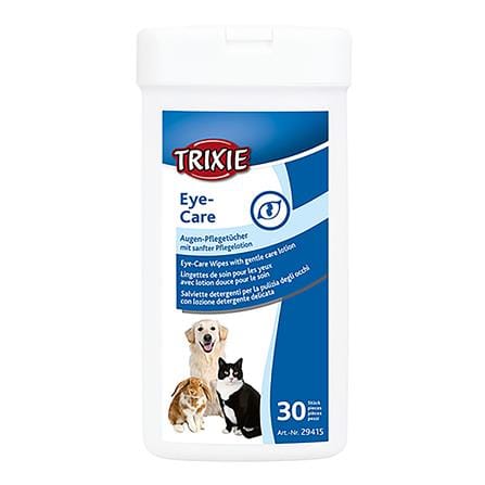 ผ้าเปียกเช็ดคราบน้ำตาสัตว์เลี้ยง TRIXIE 176 ก. แพ็ก 30 แผ่น_0