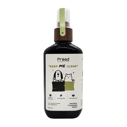 สเปรย์ทำความสะอาดสัตว์เลี้ยง PROAD KEEP ME CLEAN 120 มล.