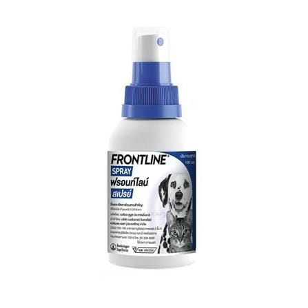 สเปรย์กำจัดเห็บหมัดสำหรับสัตว์เลี้ยง FRONTLINE SPRAY 100 ซีซี_0