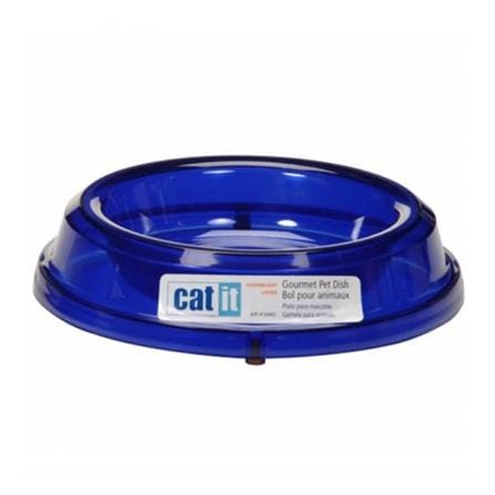 จานอาหารสำหรับสัตว์เลี้ยง CATIT GOURMET PET สีน้ำเงิน_0
