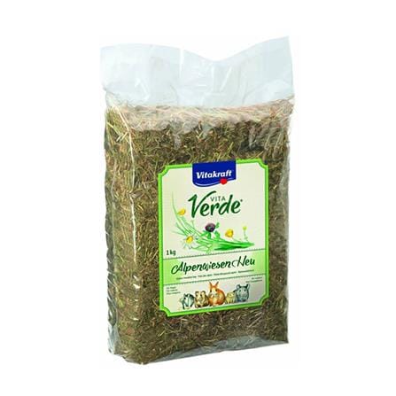 หญ้าแห้งสำหรับสัตว์ฟันแทะ VITAKRAFT A VERDE ALPINE MEADOW 1 กก._0