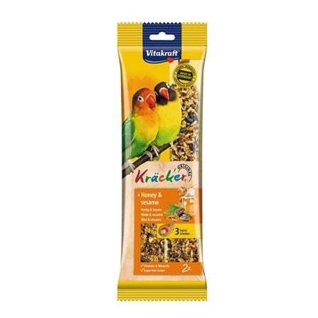ขนมนกแก้ว VITAKRAFT KRACKER HONEY AND SESAME 180 ก._0