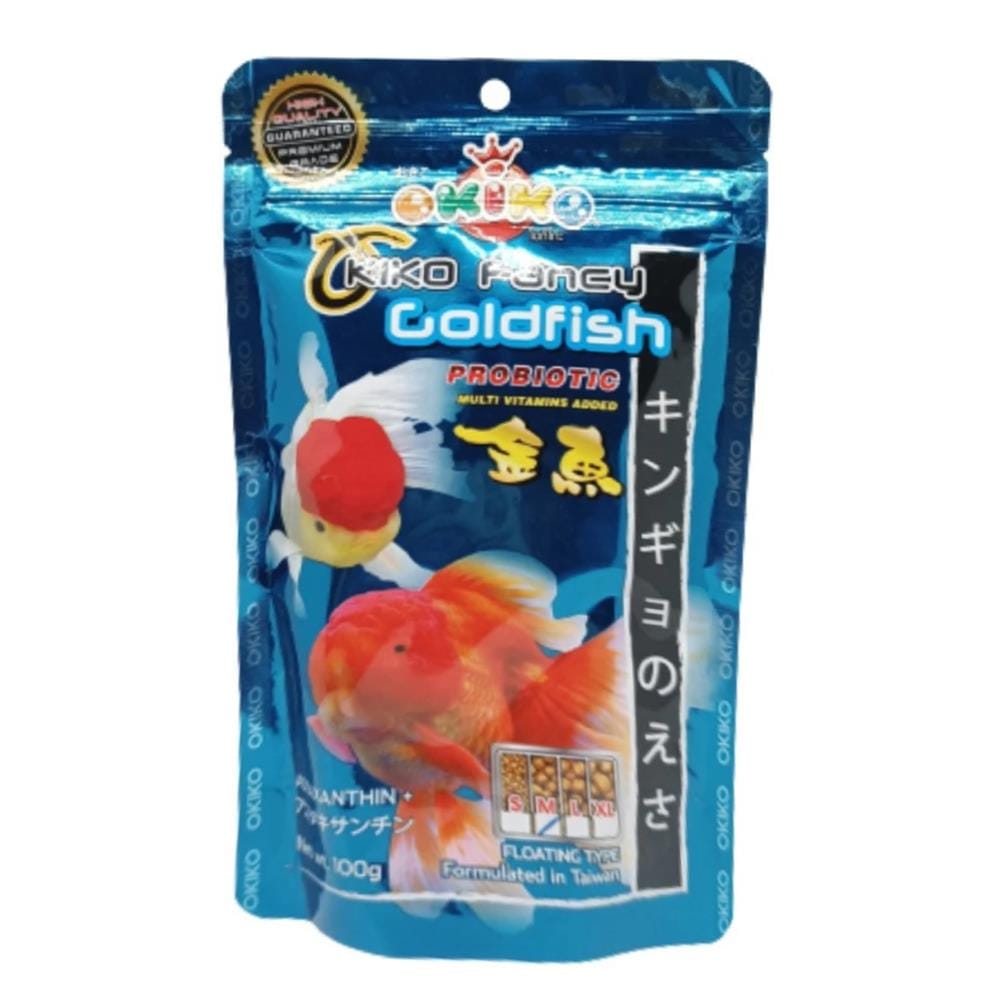 อาหารปลา OKIKO FANCY GOLDFISH M 100 ก.