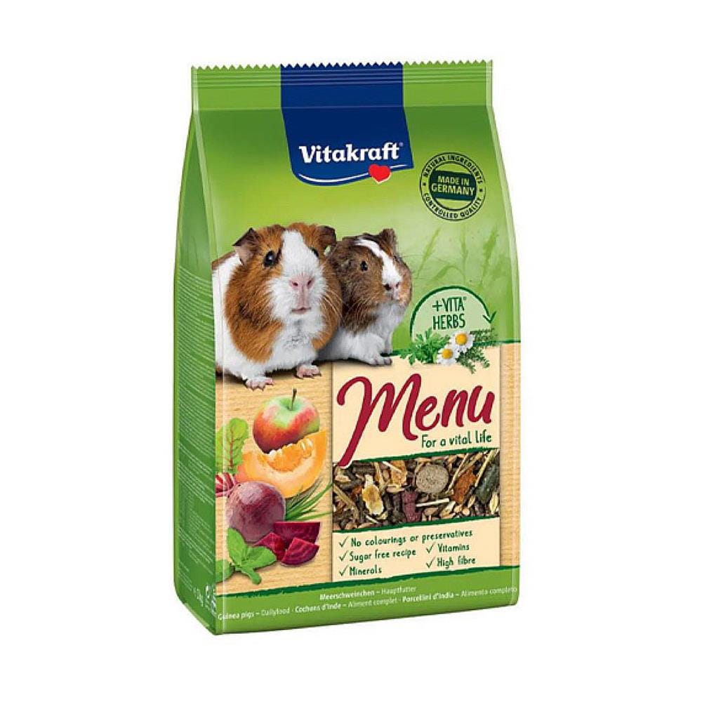 อาหารหนูแกสบี้ VITAKRAFT GUINEA PIG MENU AROMA 400 ก.