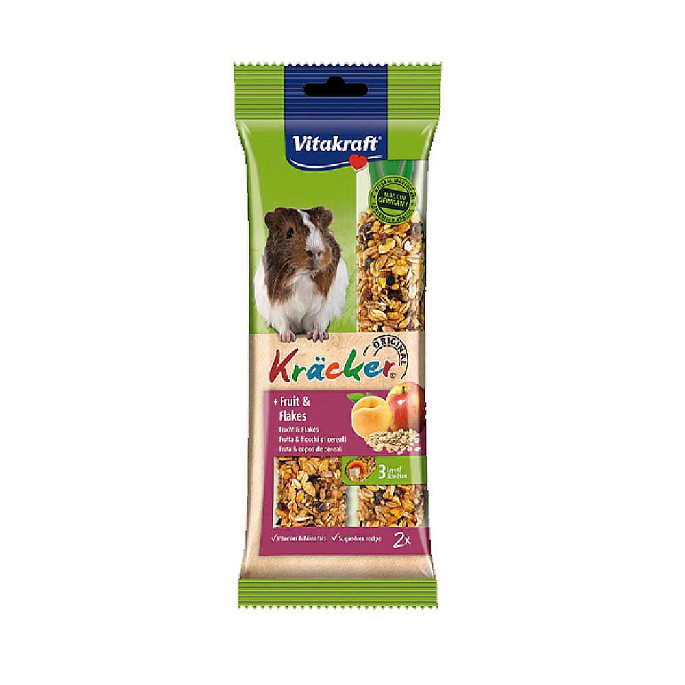 ขนมหนูแกสบี้ VITAKRAFT KRACKER FRUIT AND FLAKES 112 ก.
