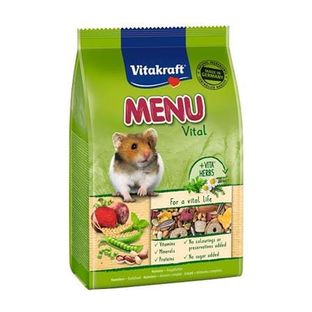 อาหารหนูแฮมสเตอร์ VITAKRAFT HAMSTER MENU AROMA 1 กก._0