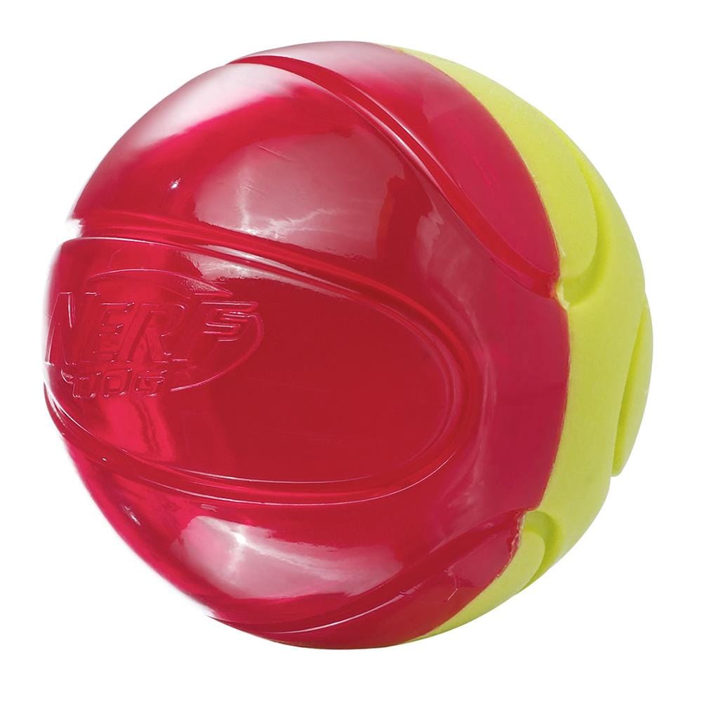 ของเล่นลูกบอลสุนัข NERF SQUEAKBALL 2.5 นิ้ว