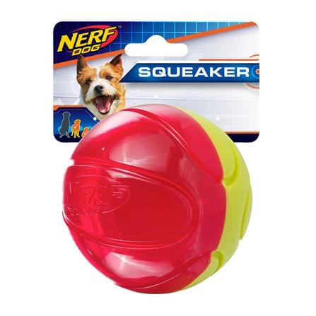 ของเล่นลูกบอลสุนัข NERF SQUEAKBALL 2.5 นิ้ว_0