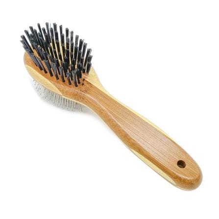 หวีแปรงขนสัตว์เลี้ยง PET 8 BAMBOO DOUBLE SIDE BRUSH ไซซ์ S