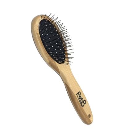 หวีแปรงขนสัตว์เลี้ยง PET8 BAMBOO PET PIN BRUSH 22X6 ไซซ์ L_0