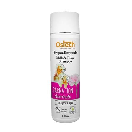 แชมพูสุนัข OSTECH MILK AND FLORA กลิ่น CARNATION 300 มล._0