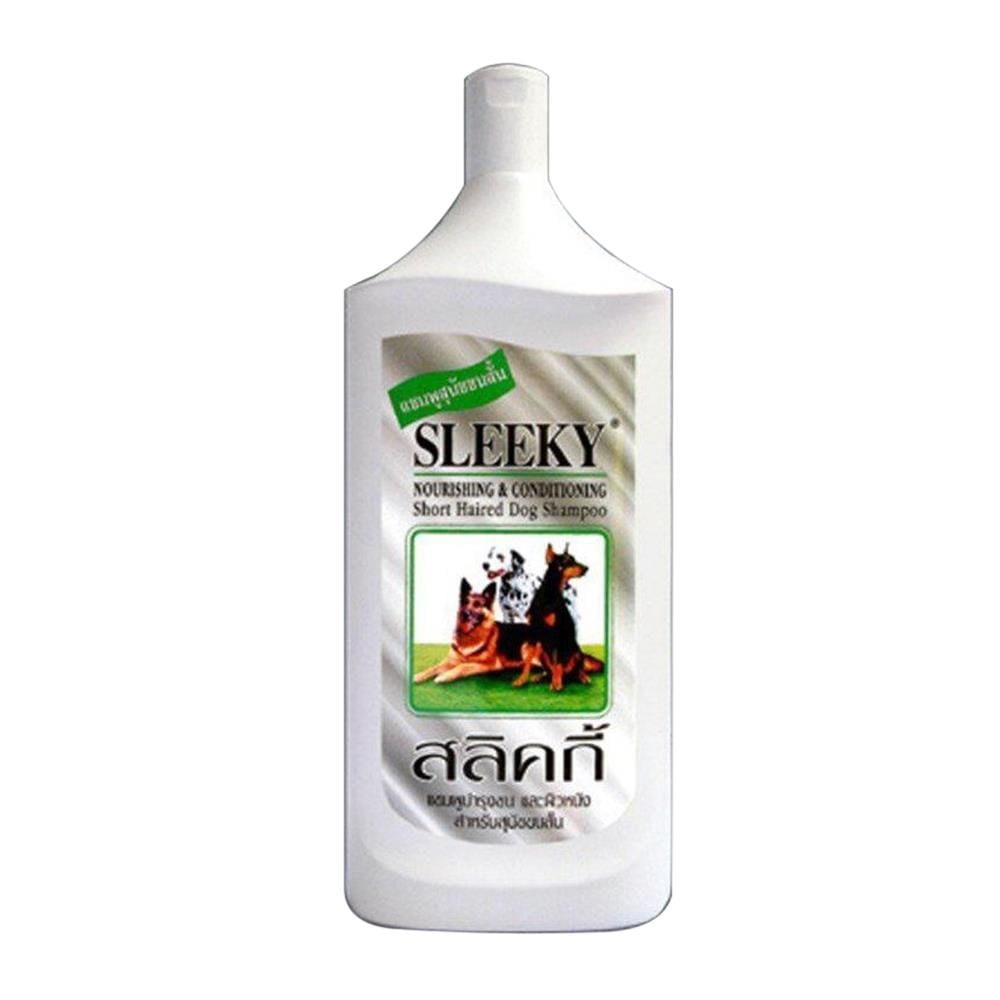 แชมพูสุนัข SLEEKY NOURISHING AND CONDITIONING SHORT HAIRED 350 มล.