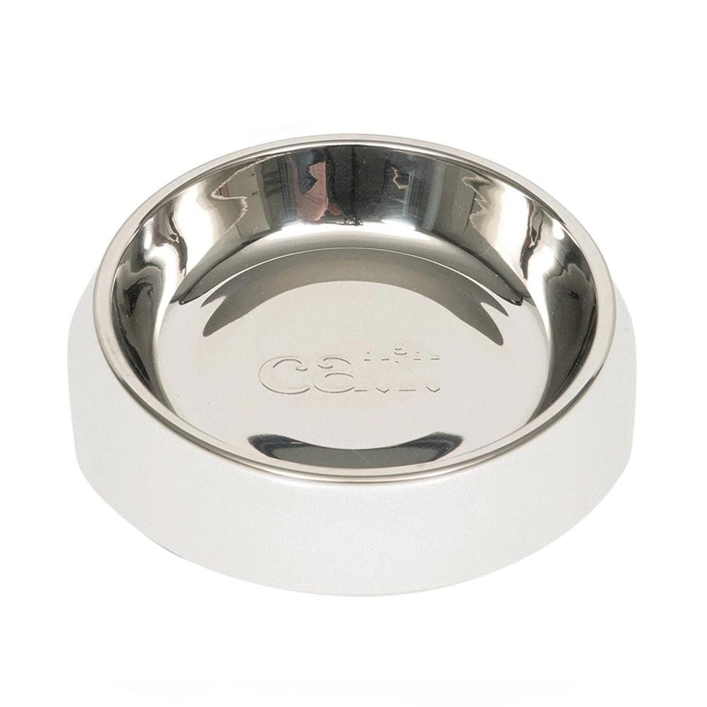 ชามอาหารสำหรับแมว CATIT SINGLE DISH สีขาว